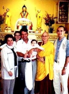Gen-la and Kalsang's family